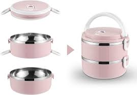 Stainless Steel 2 Layer Lunch Box