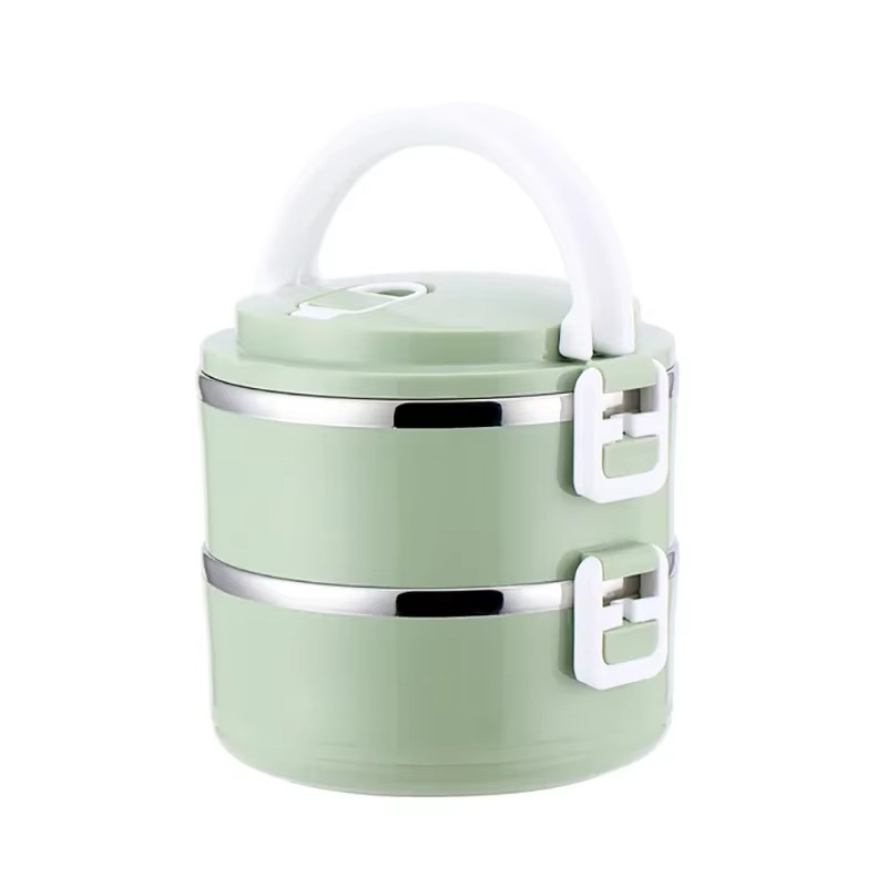 Stainless Steel 2 Layer Lunch Box